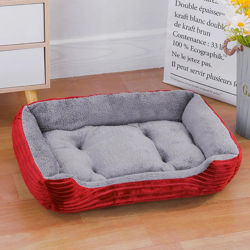 Winter Warm Waterproof Pet Bed
