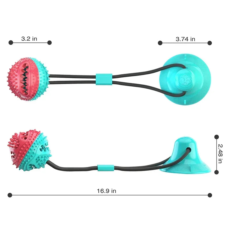 Large Dog Suction Cup Ball Toy