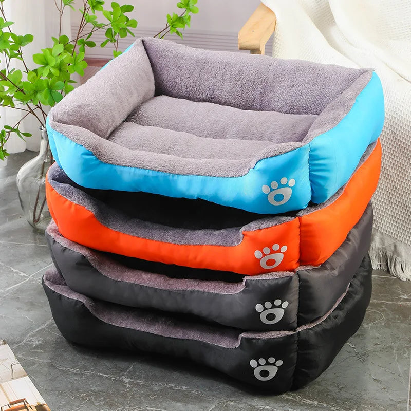 Winter Warm Waterproof Pet Bed
