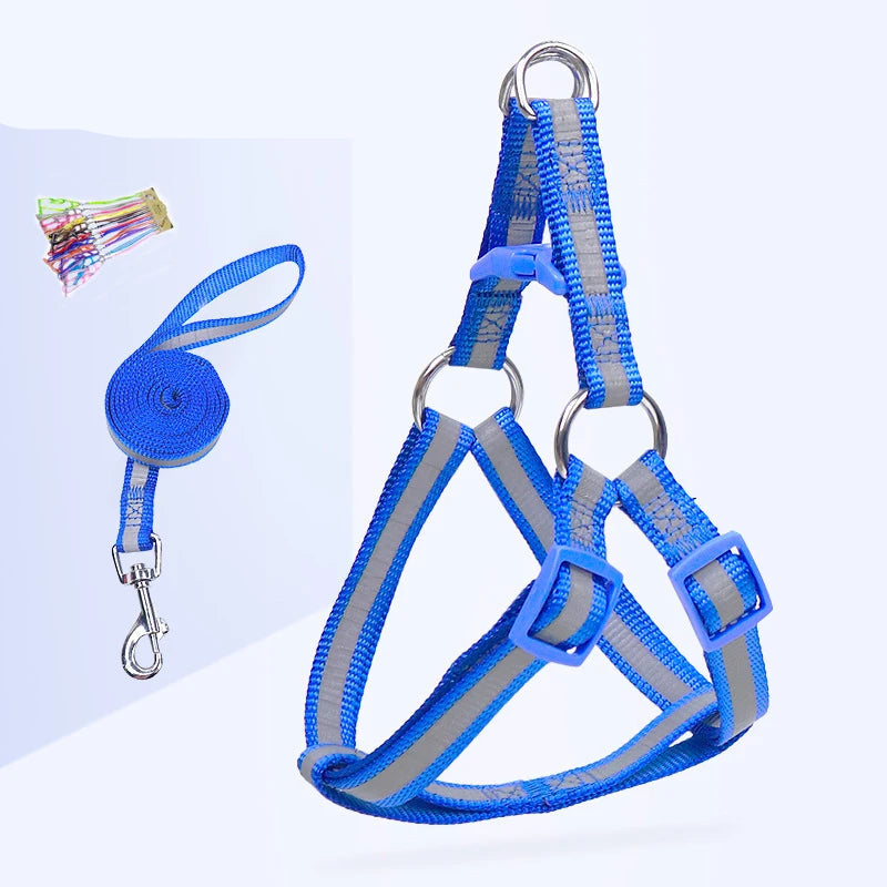 Reflective Pet Harness Set