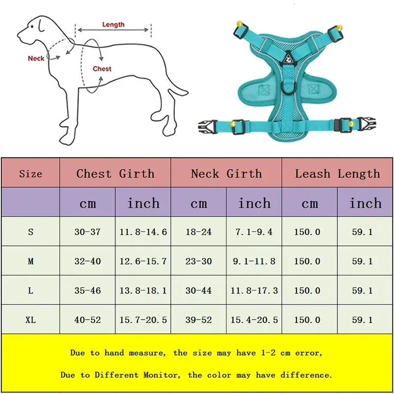 No Pull Dog Harness & Leash Set