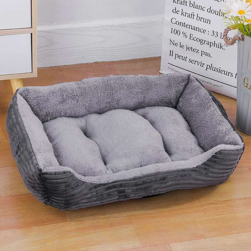 Winter Warm Waterproof Pet Bed