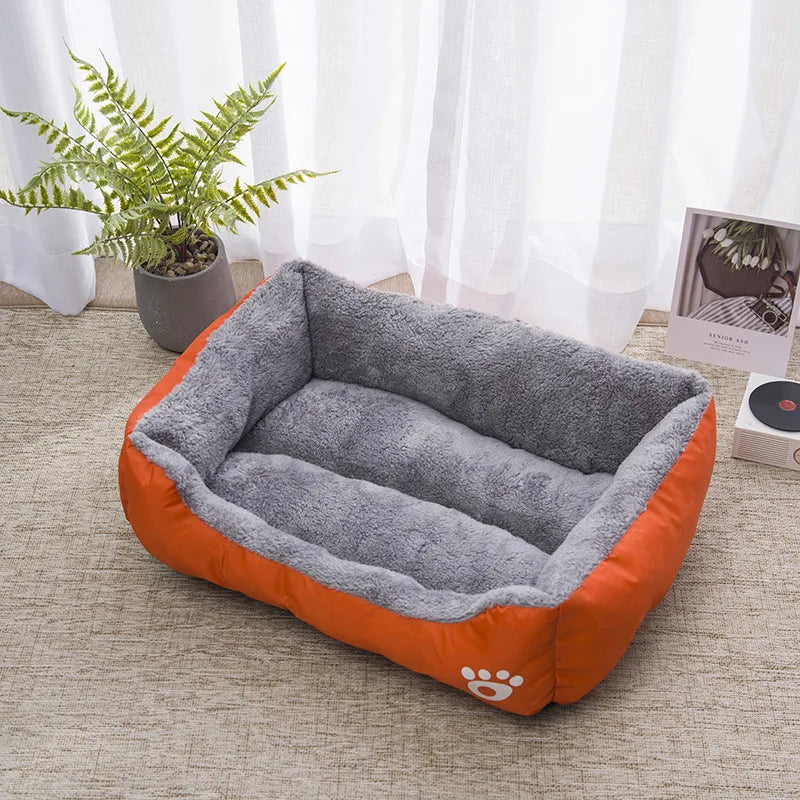 Winter Warm Waterproof Pet Bed
