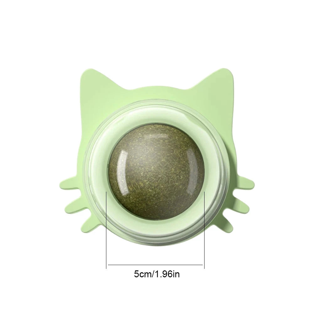 Rotatable Catnip Ball Toy