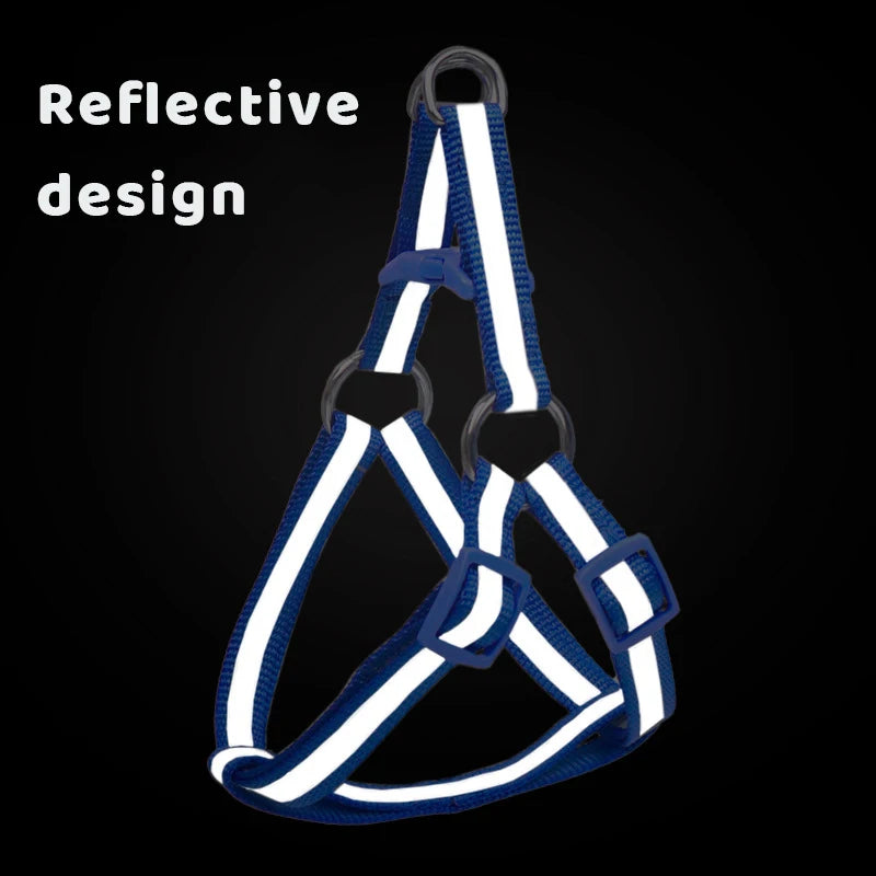 Reflective Pet Harness Set