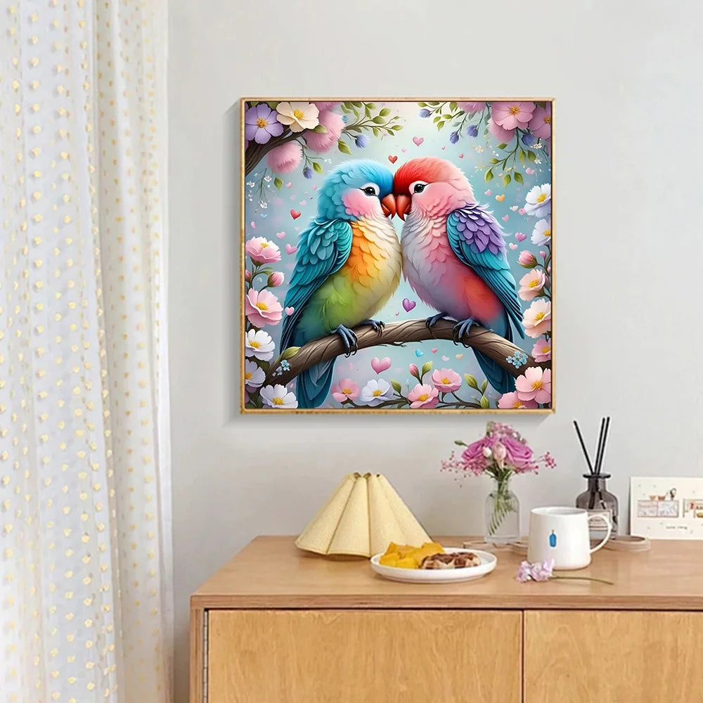5D Parrot Diamond Painting