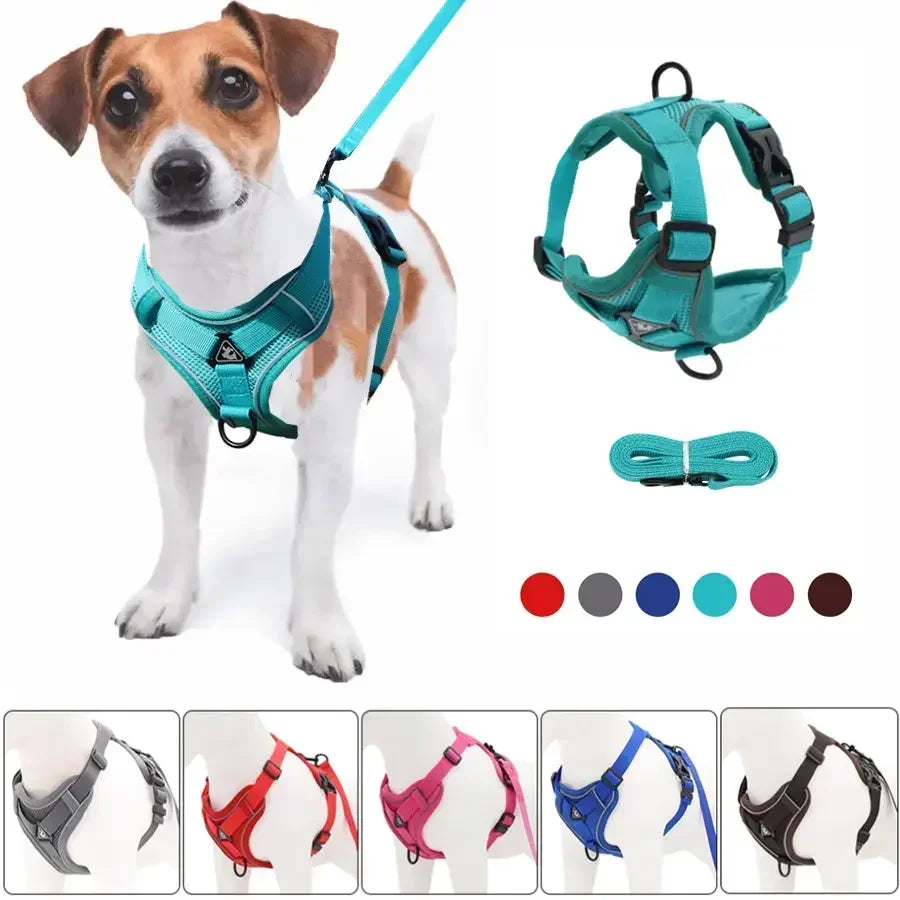 No Pull Dog Harness & Leash Set
