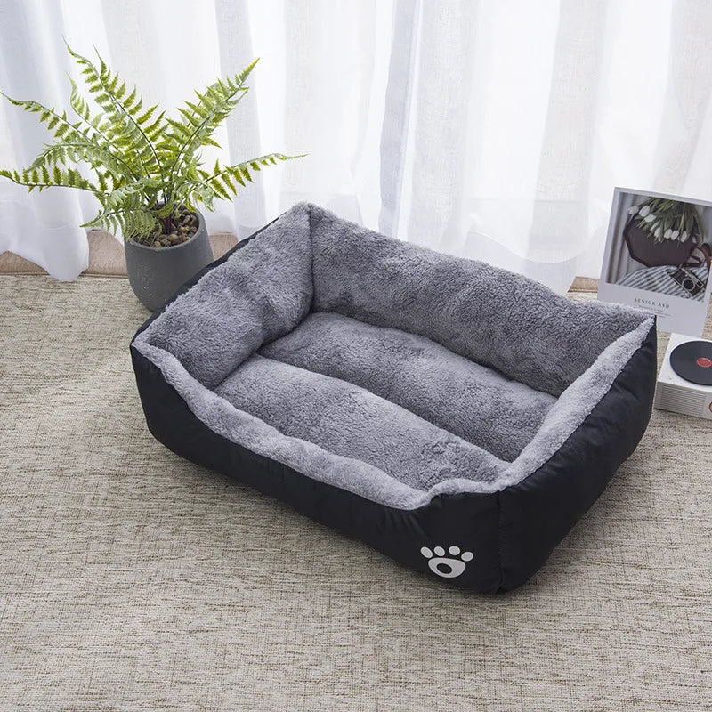Winter Warm Waterproof Pet Bed