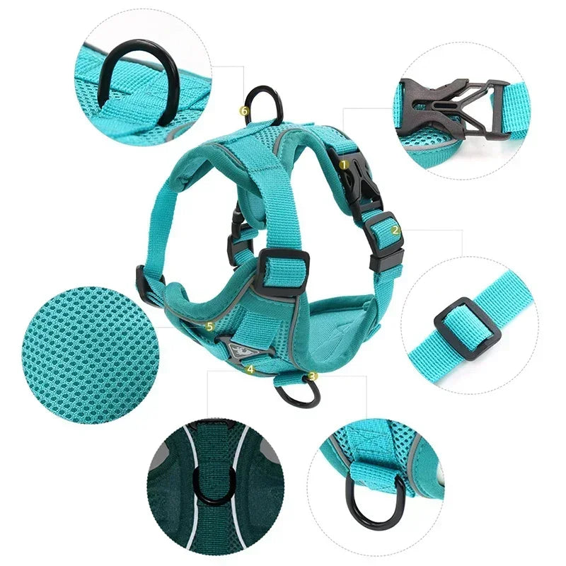 No Pull Dog Harness & Leash Set