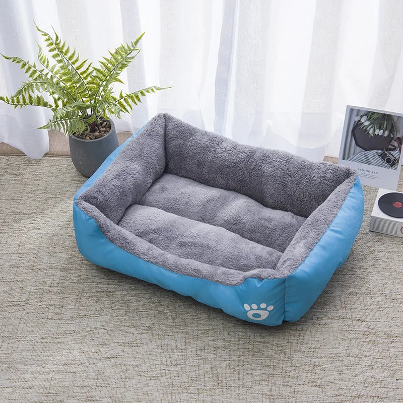 Winter Warm Waterproof Pet Bed