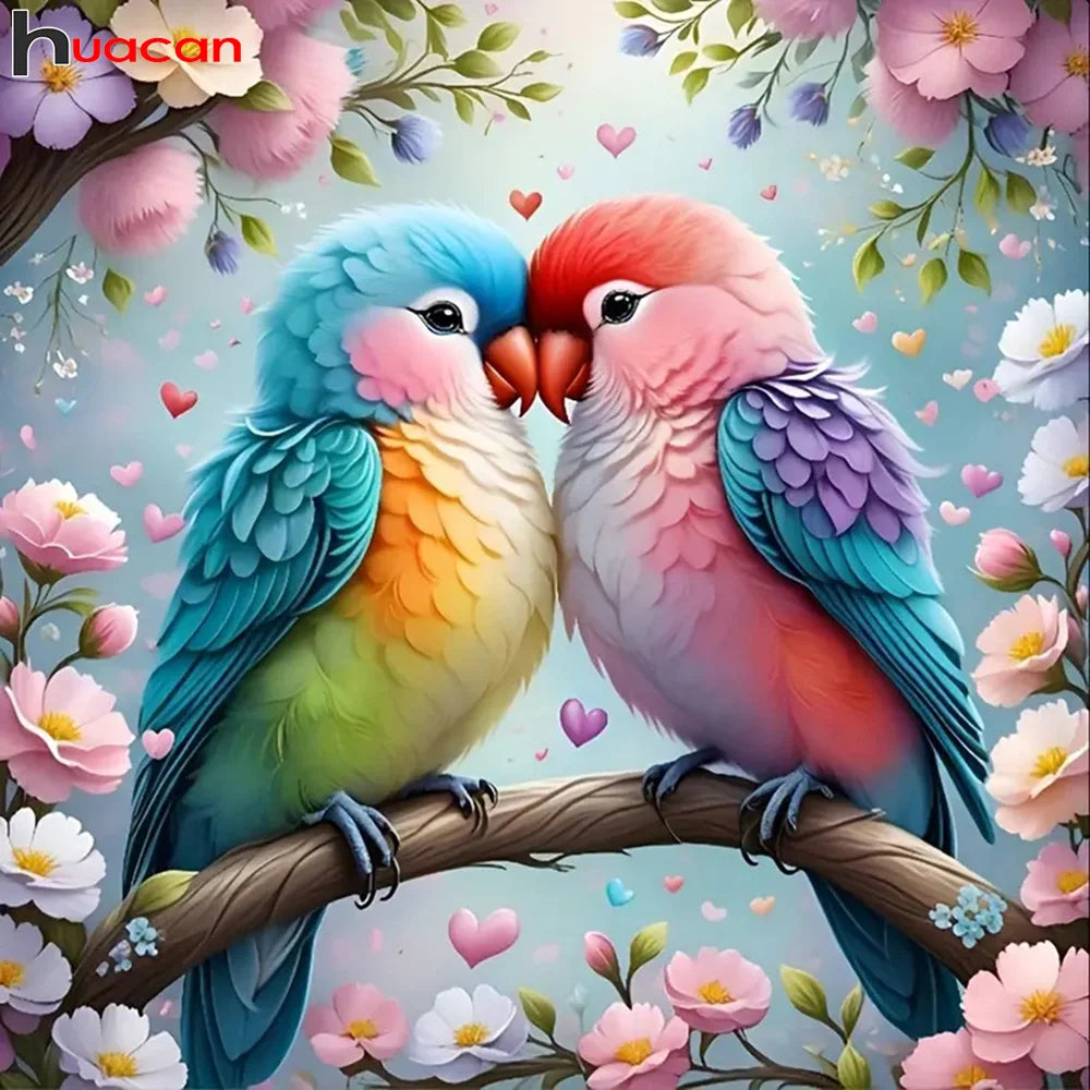 5D Parrot Diamond Painting