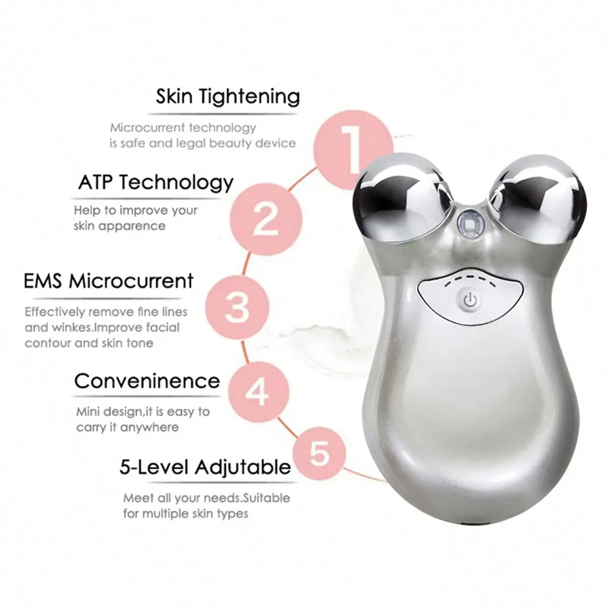 EMS Microcurrent Face Massager