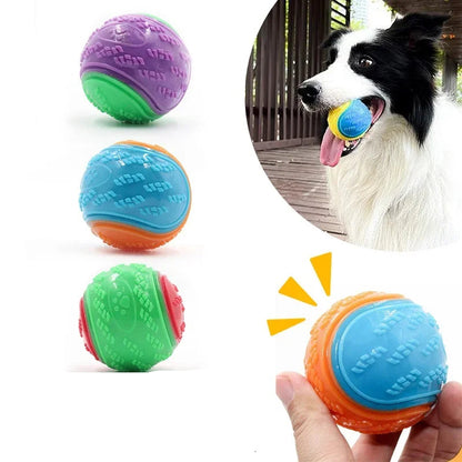 Squeaky TPR Dog Ball Toy