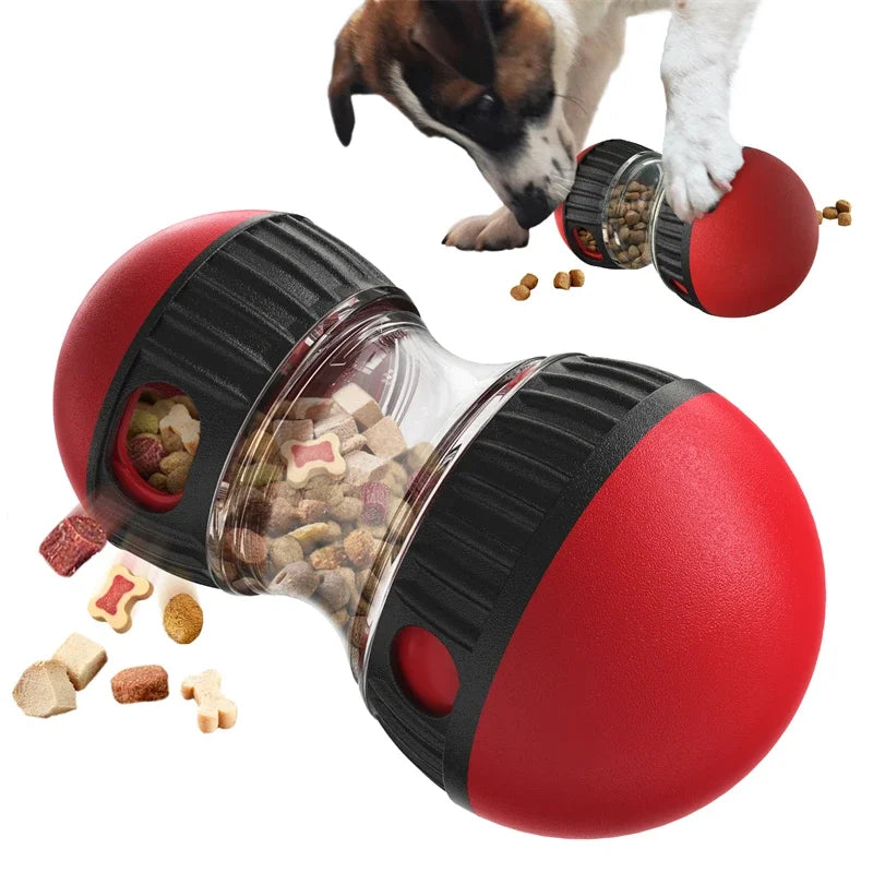 Interactive Dog Toy with Leaky Food Ball
