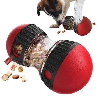 Interactive Dog Toy with Leaky Food Ball