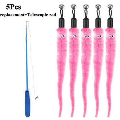 Cat Toy Worm Replacement Heads