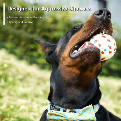 Bite-Resistant Dog Chew Ball Toy