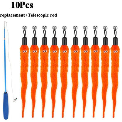 Cat Toy Worm Replacement Heads