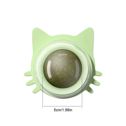 Rotatable Catnip Ball Toy