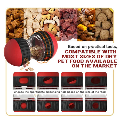 Interactive Dog Toy with Leaky Food Ball