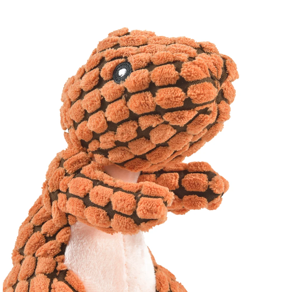 Dinosaur Plush Chew Toy for Pets