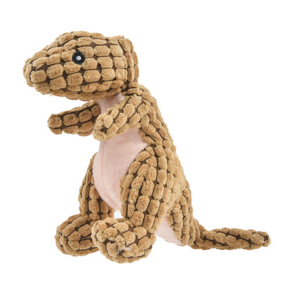 Dinosaur Plush Chew Toy for Pets