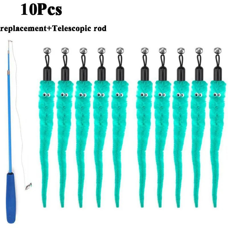 Cat Toy Worm Replacement Heads