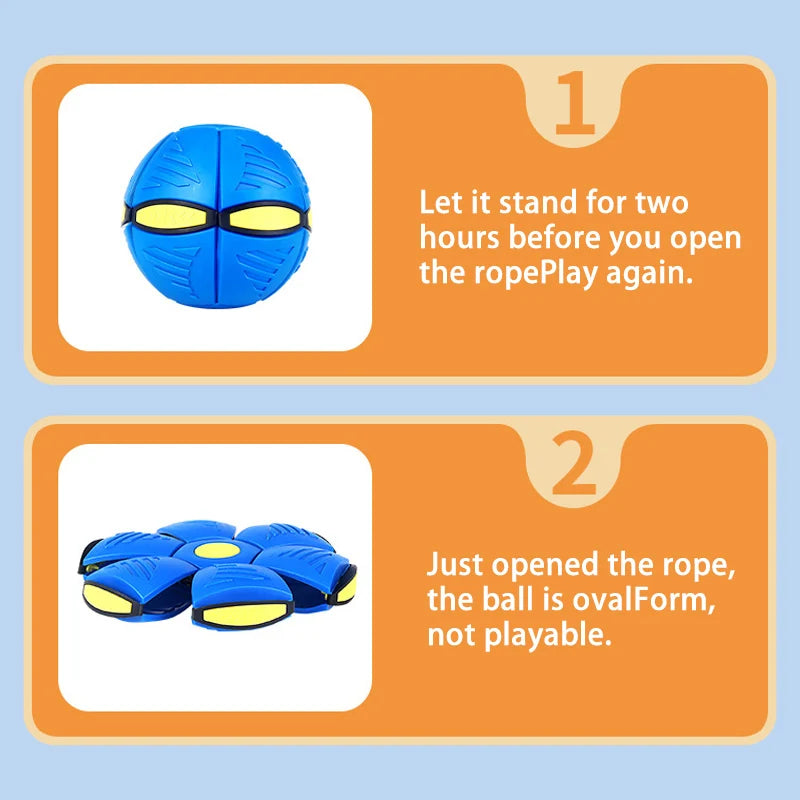 Bouncy Flying Saucer Ball