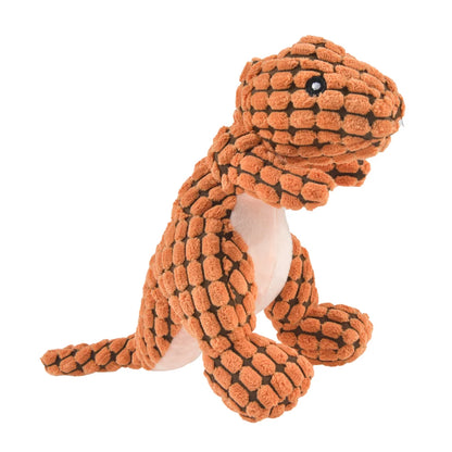 Dinosaur Plush Chew Toy for Pets