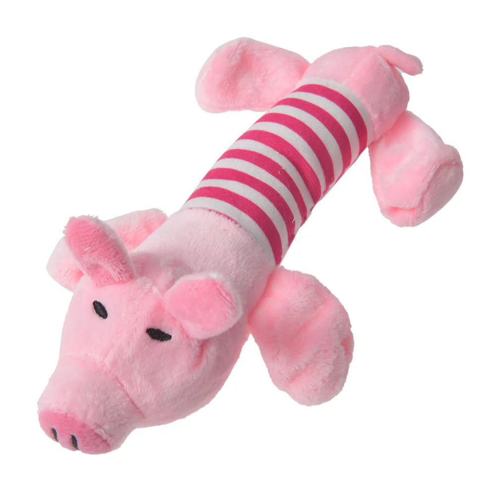 Dinosaur Plush Chew Toy for Pets