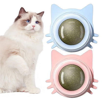 Rotatable Catnip Ball Toy