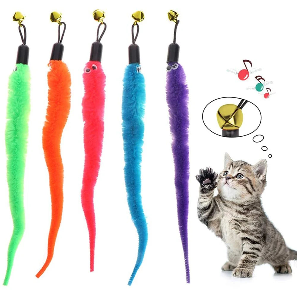 Cat Toy Worm Replacement Heads