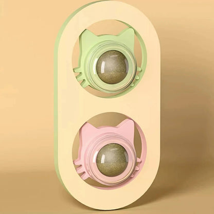 Rotatable Catnip Ball Toy